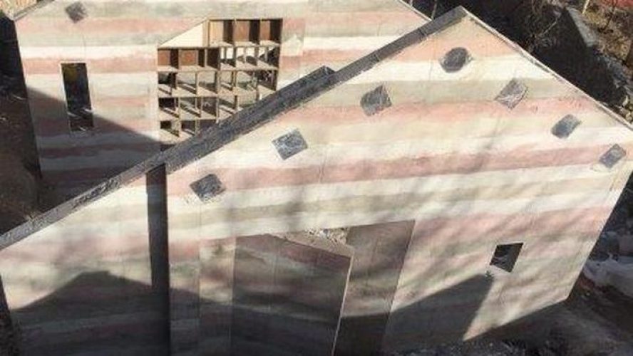 بتن اکسپوز رنگی